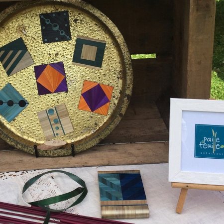 Atelier de marqueterie de paille