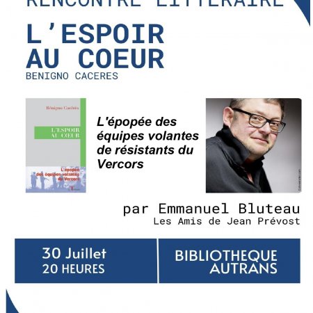 L'espoir au Cœur -  Rencontre littéraire